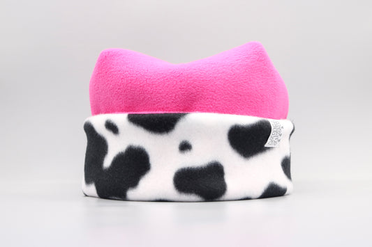 Pink and Cow Print