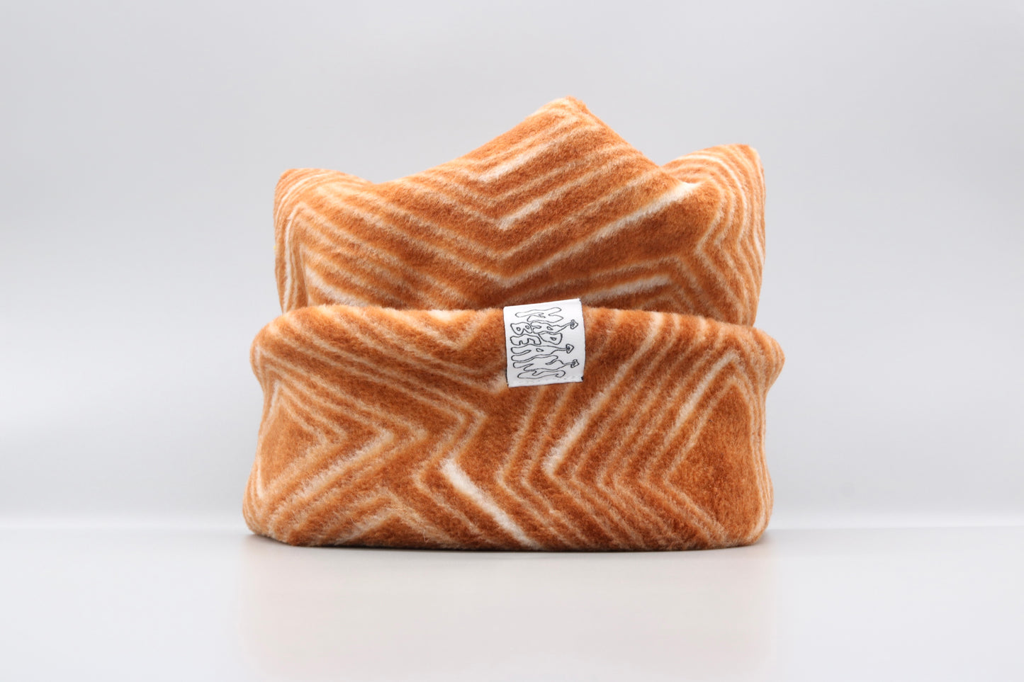 Orange Geometric Pattern