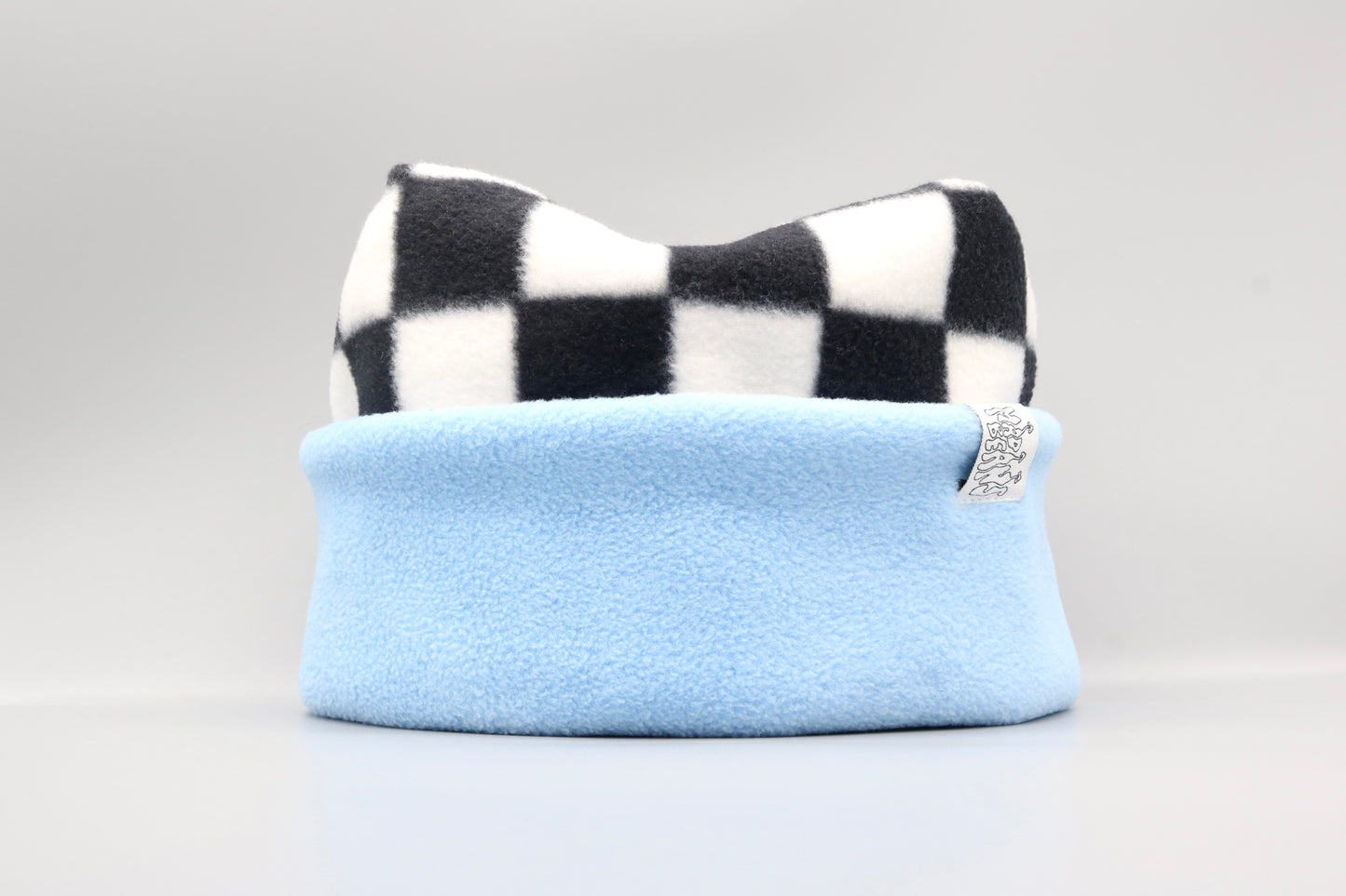 Checkered and Baby Blue