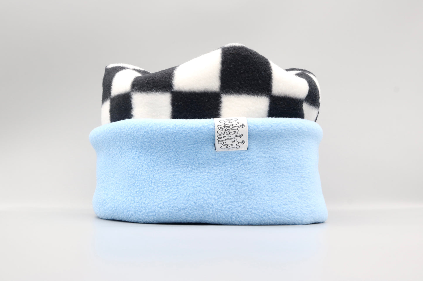 Checkered and Baby Blue