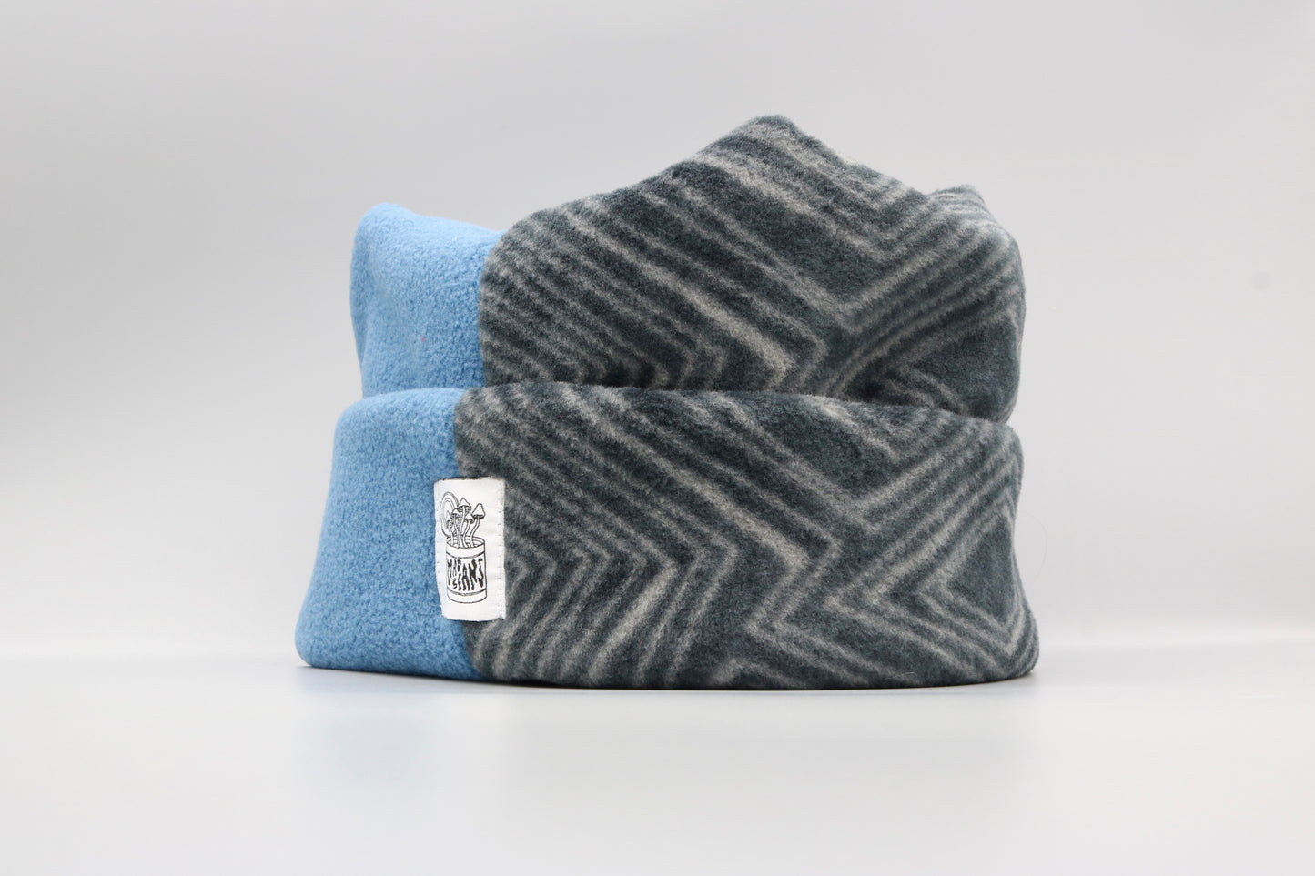 Blue/Gray Geometric Pattern