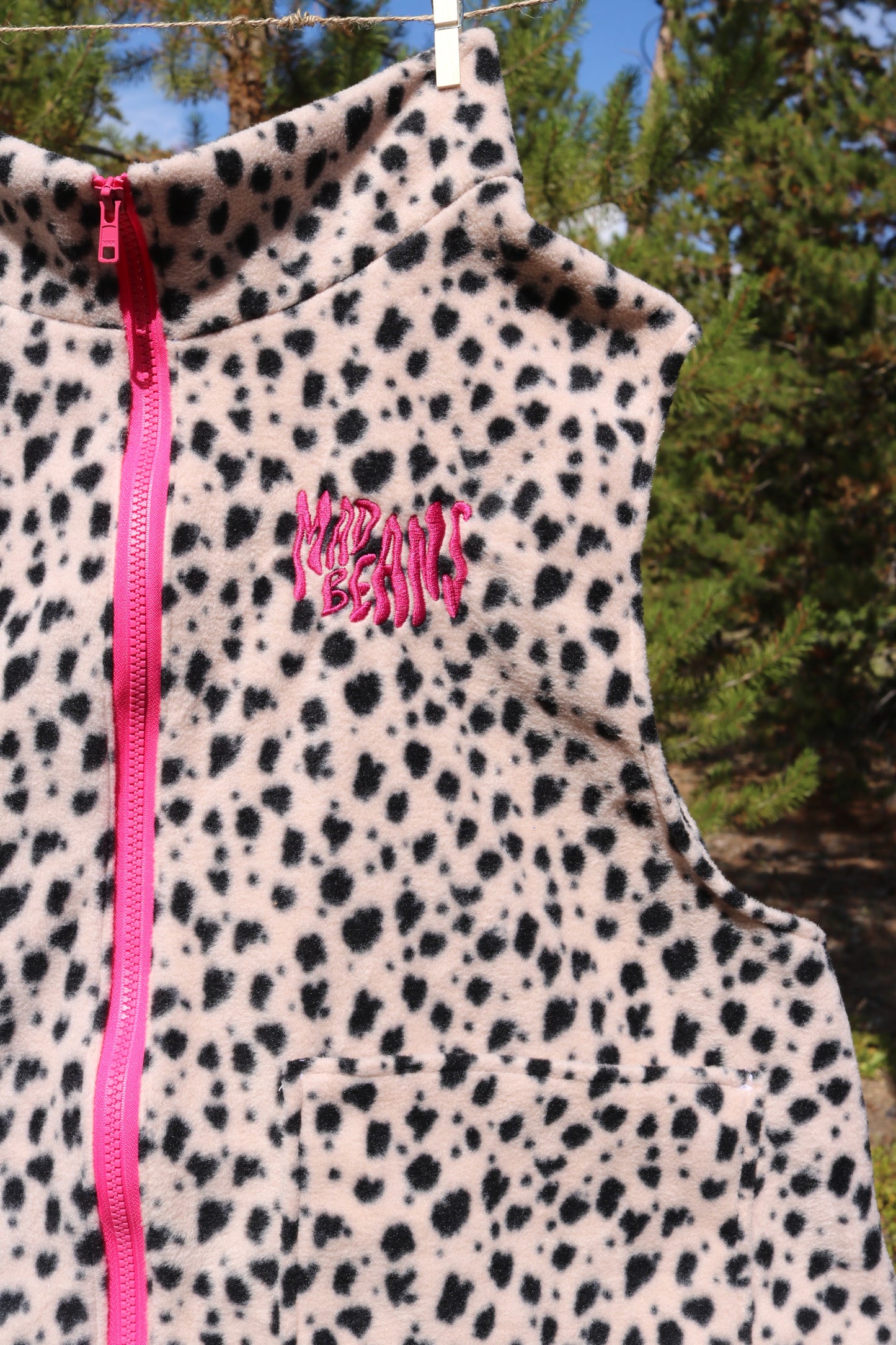 S/M - Animal Print and Hot Pink