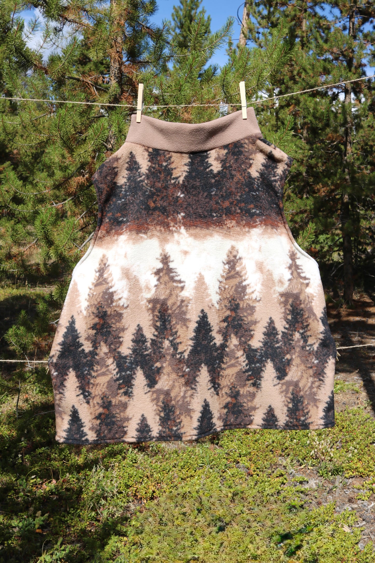 S/M - Forest and Brown