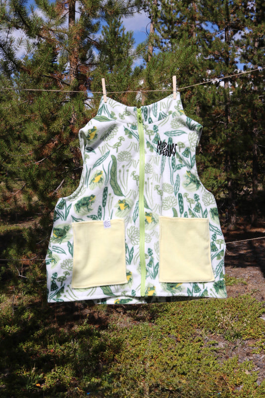 S/M - Frogs and Yellow