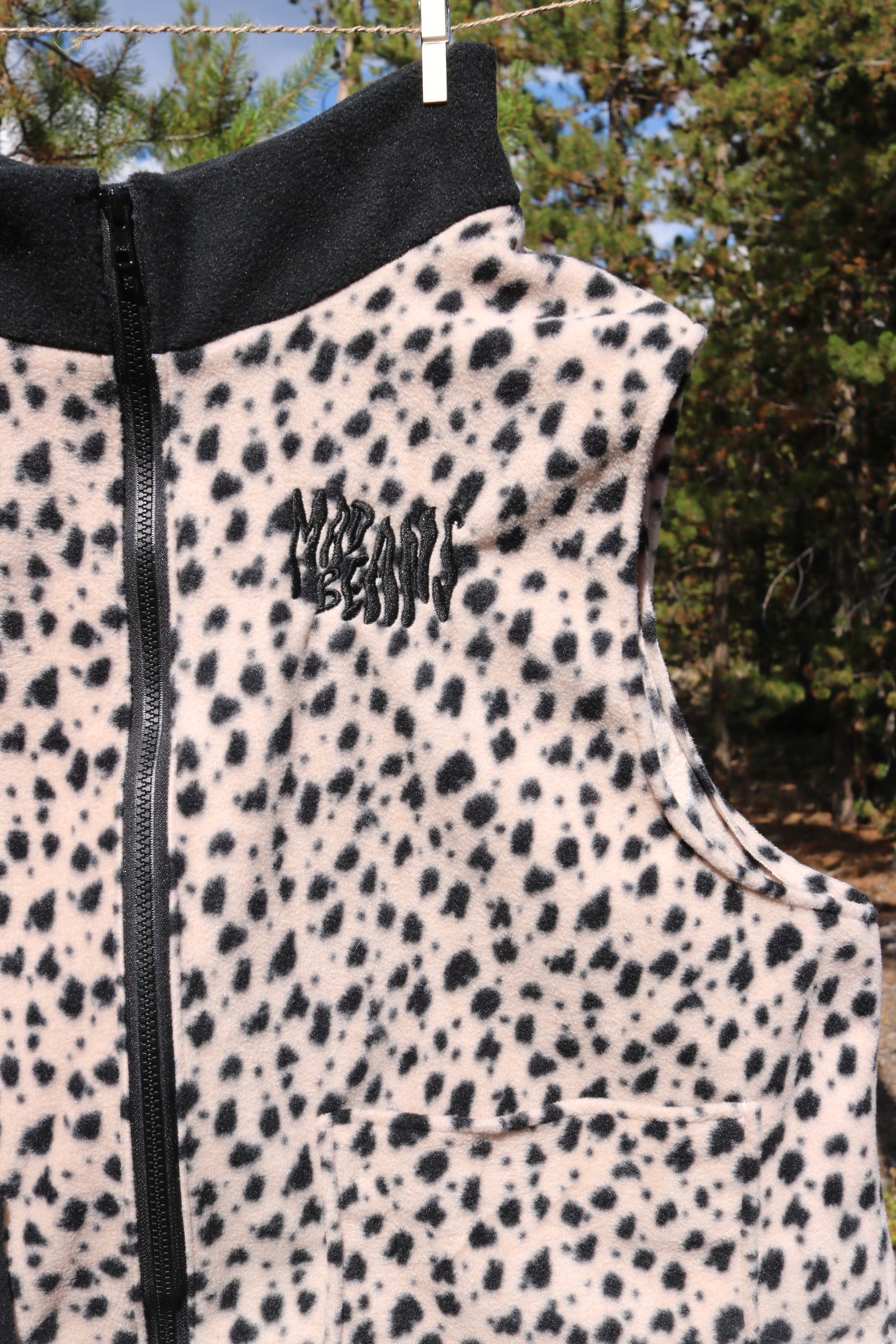 S/M - Animal Print and Black