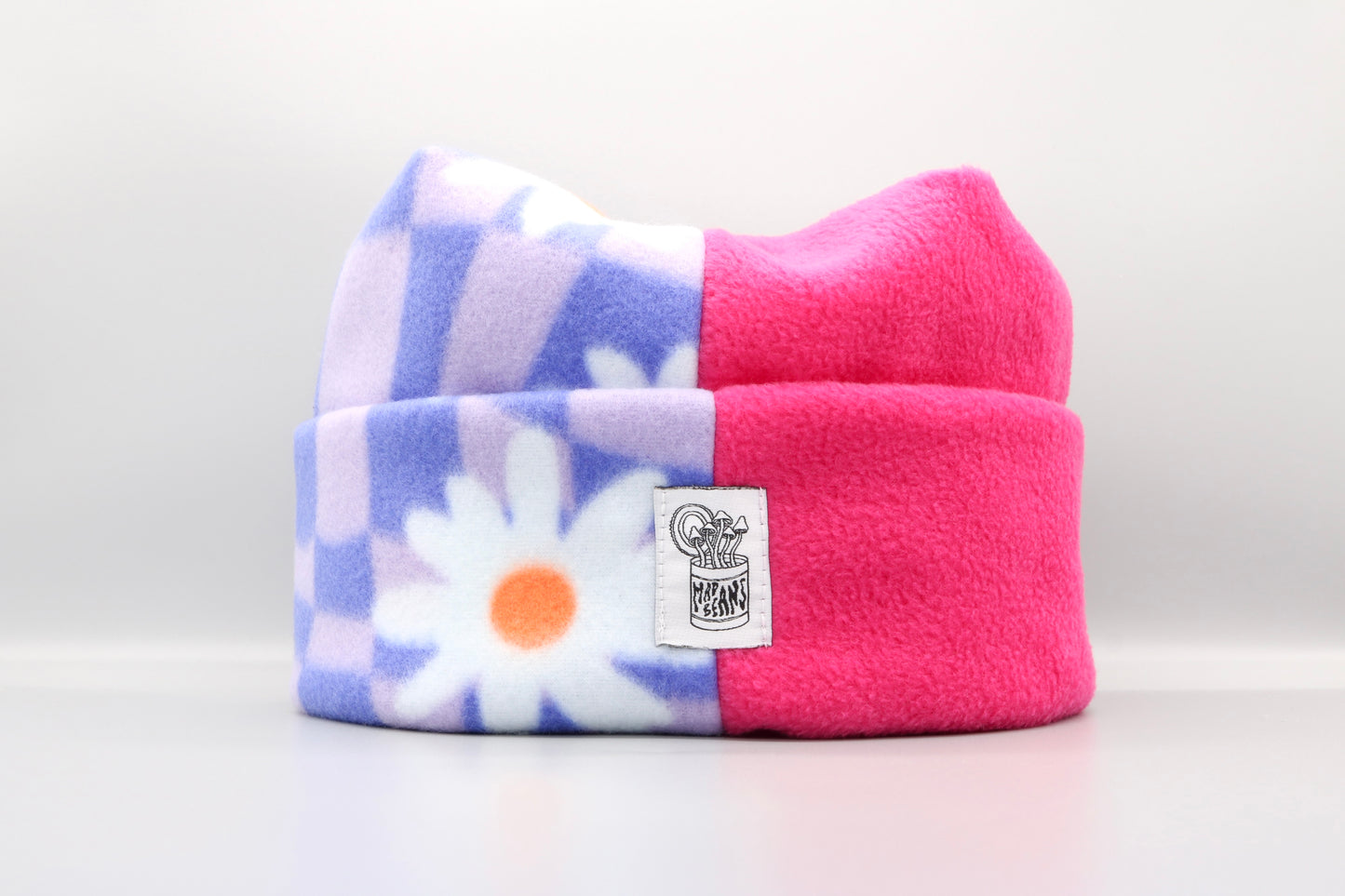 Checkered Flowers/Pink