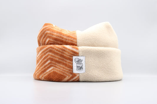 Orange Geometric Pattern/Tan