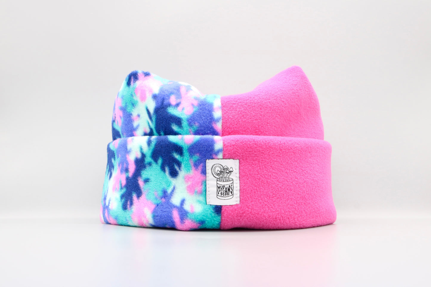 Retro Leaves/Hot Pink