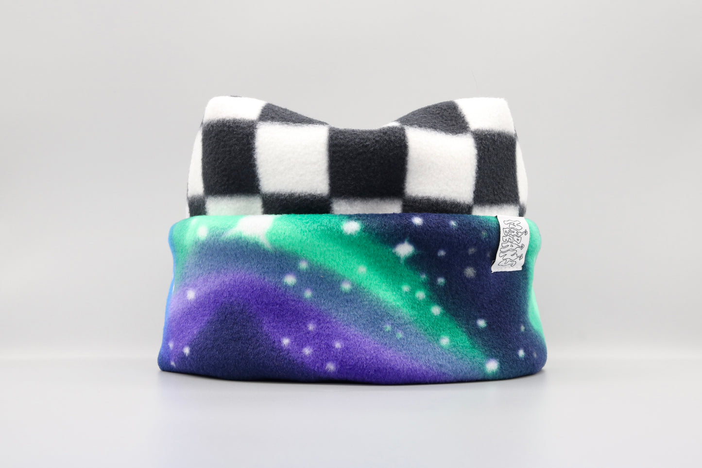 Checkered and Aurora Borealis