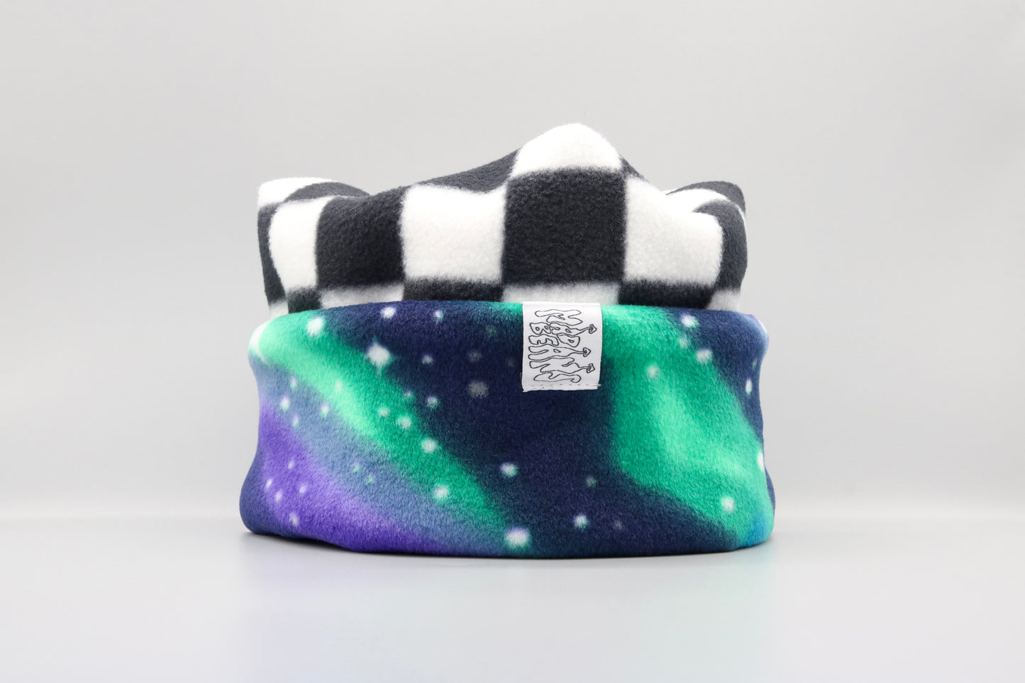 Checkered and Aurora Borealis