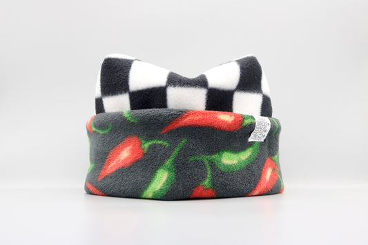 Checkered and Chili Peppers