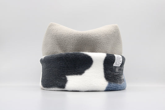 Gray and Paint Strokes