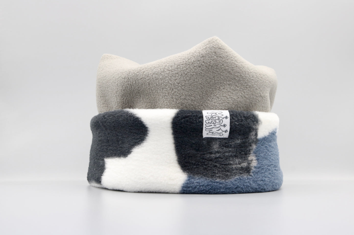 Gray and Paint Strokes