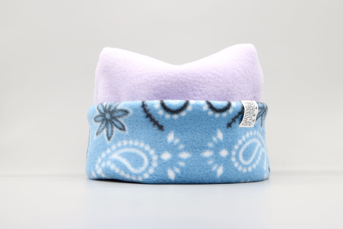 Lavender and Blue Bandana