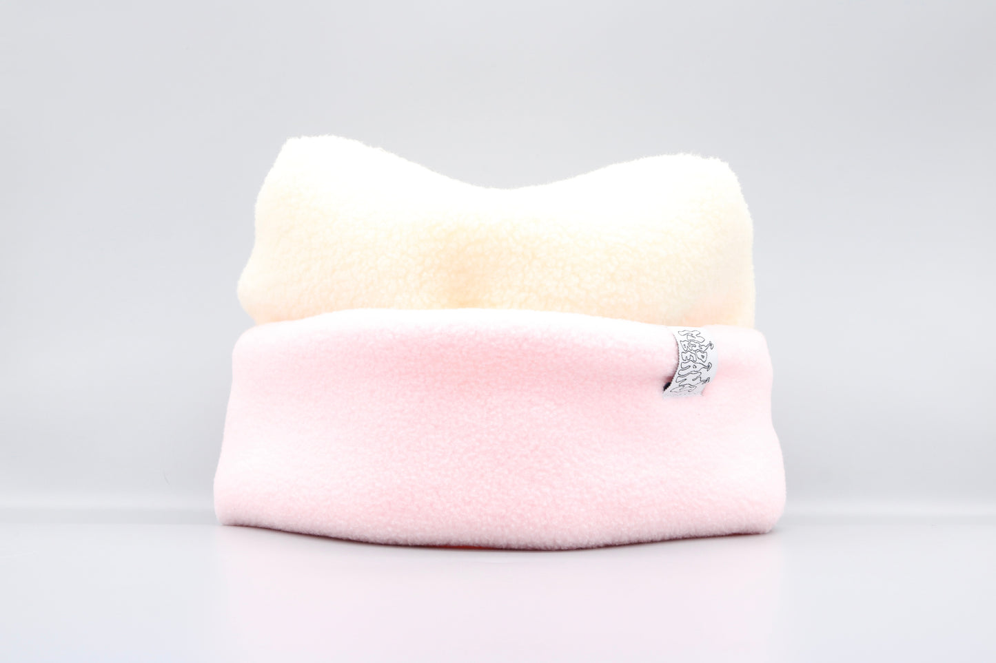 Cream Teddy and Baby Pink