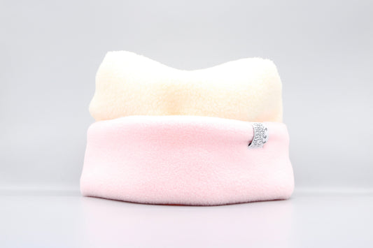 Cream Teddy and Baby Pink